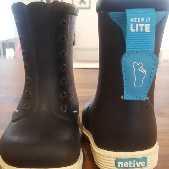 native rain boots toddler